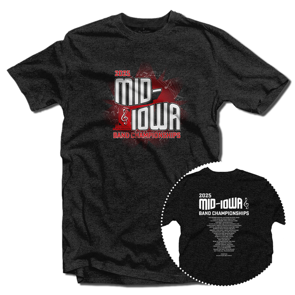 2025 Mid-Iowa Band Championships T-Shirt