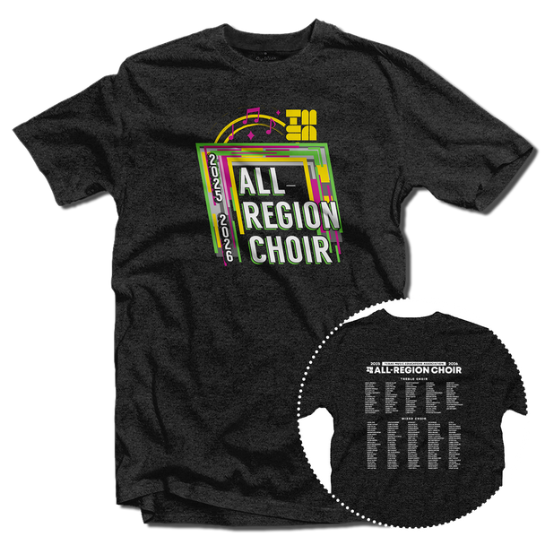 2025-2026 TMEA All-Region Choir T-Shirt