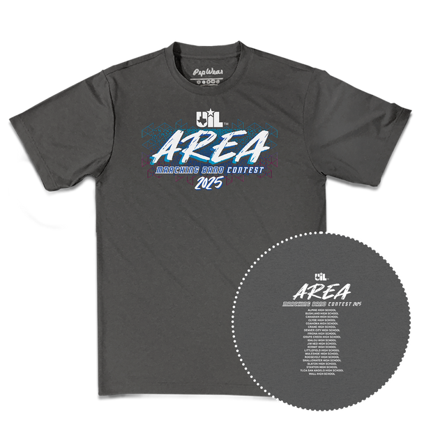 2025 UIL Area Marching Performance T-Shirt