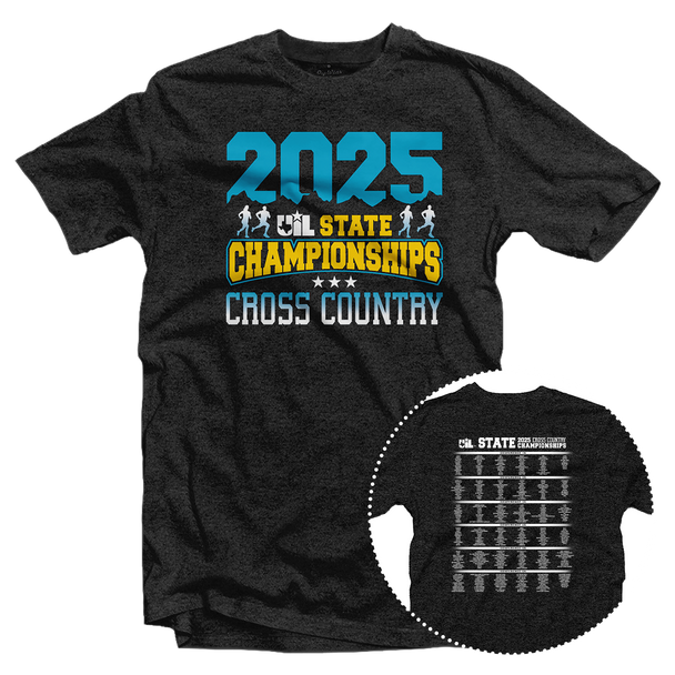2025 UIL Cross Country State Championships T-Shirt 2025 UIL Cross Country State Championships T-Shirt