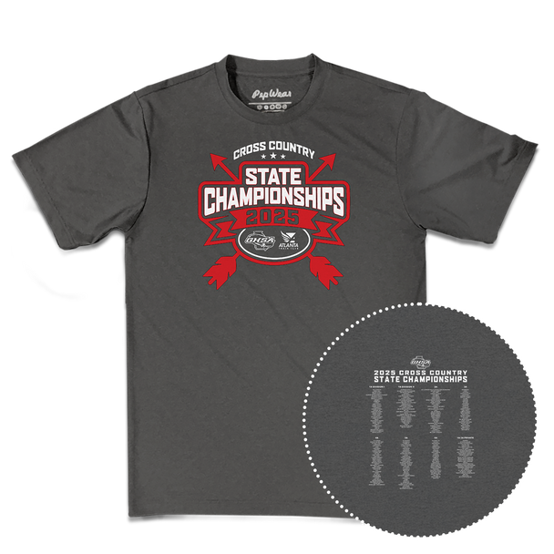 2025 GHSA Cross Country State Championships Performance T-Shirt
