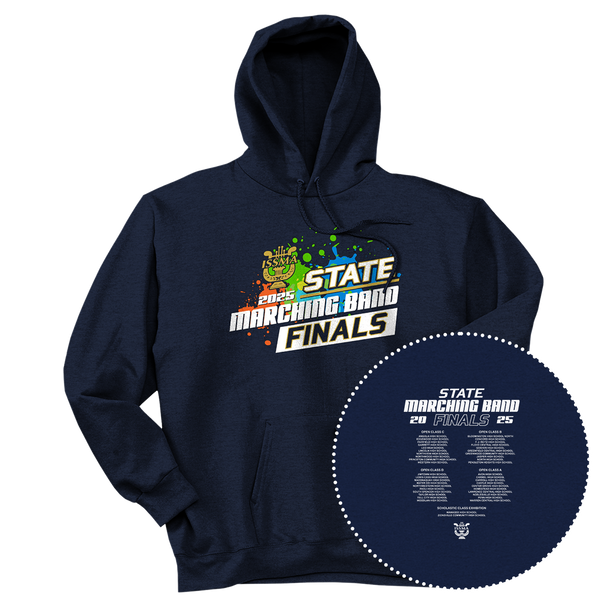 2025 ISSMA State Marching Band Finals Hoodie