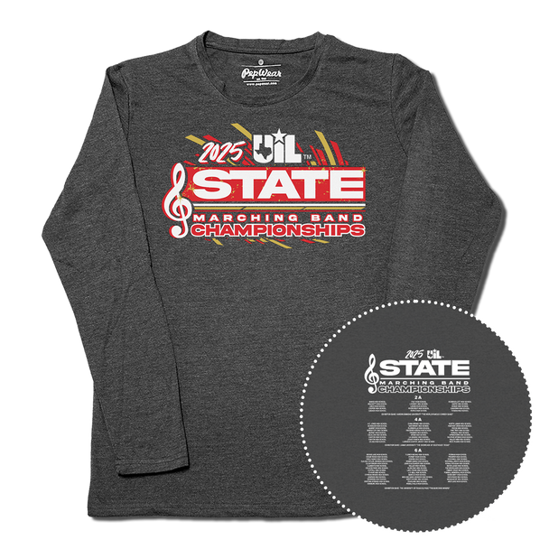 2025 UIL 1A/3A/5A State Marching Contest Long Sleeve