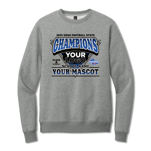 Champion: 2025 GHSA Football Crewneck