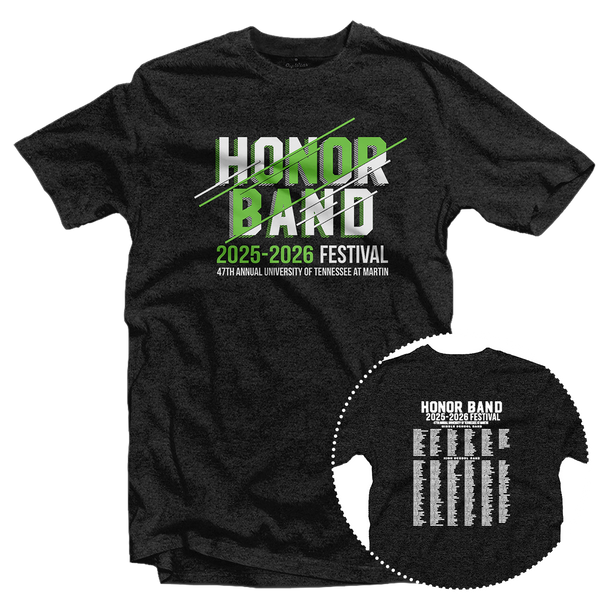 2025-2026 University of Tennessee at Martin Honor Band Festival T-Shirt