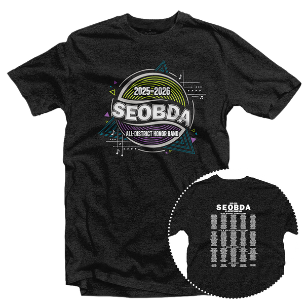2025-2026 SEOBDA All-District Honor Band T-Shirt
