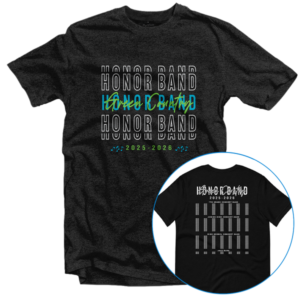 2025-2026 Green Country Honor Band T-Shirt