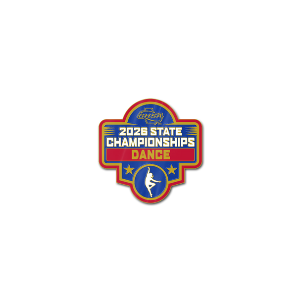 2026 GHSA Dance  State Championships Pin