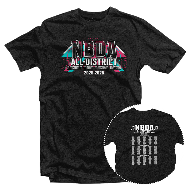 2025-2026 NBDA All-District JH Honor Band T-Shirt