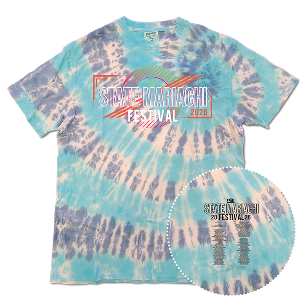 2026 UIL Mariachi State Championships Tie-Dye T-Shirt