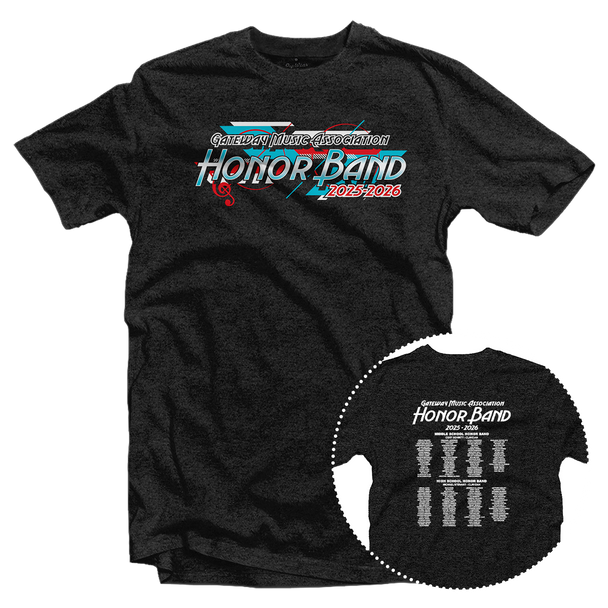 2025-2026 Gateway Music Association Honor Band T-Shirt