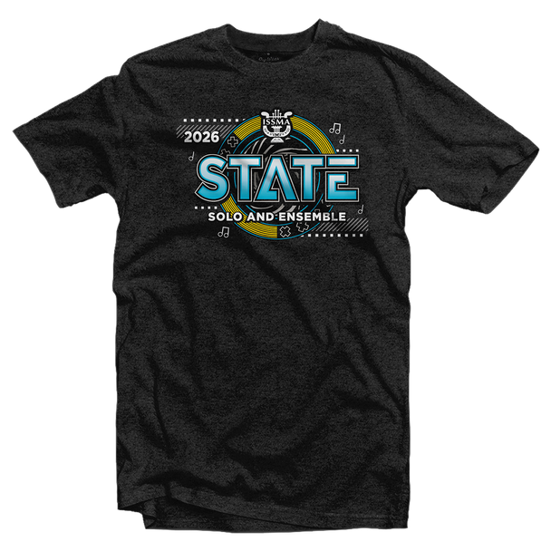 2026 ISSMA Music State Solo and Ensembles T-Shirt