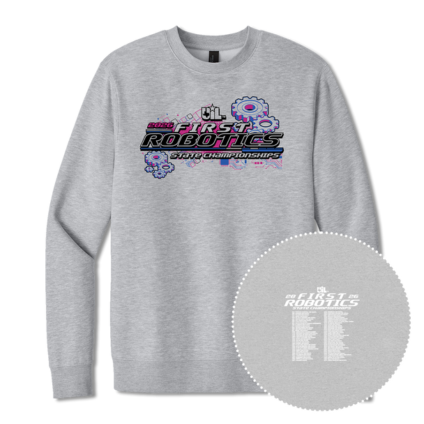 2026 UIL State Robotics FTC Crewneck Sweatshirt