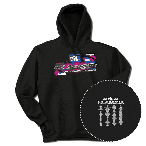2026 UIL CX Debate 4A-6A Hoodie