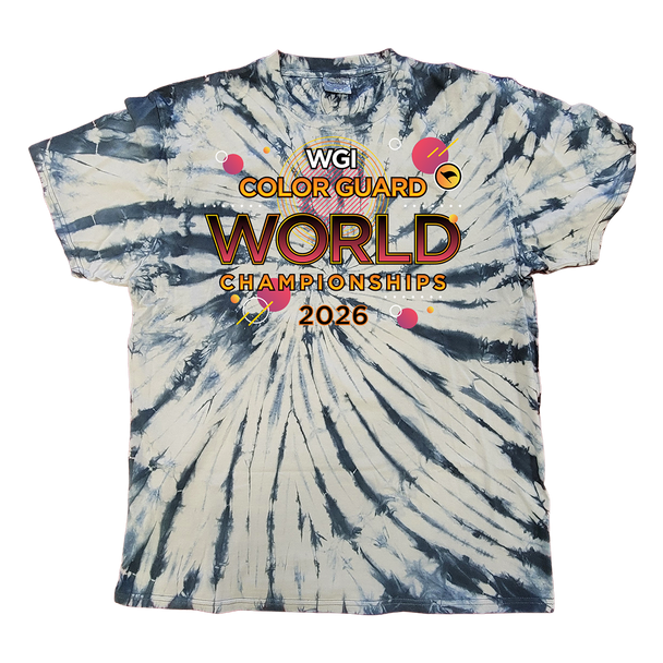 WGI 2026 Guard World Championships Tie Dye T-Shirt