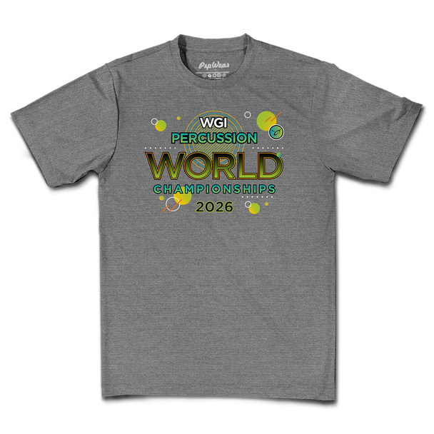 WGI 2026 Percussion World Championships Performance T-Shirt