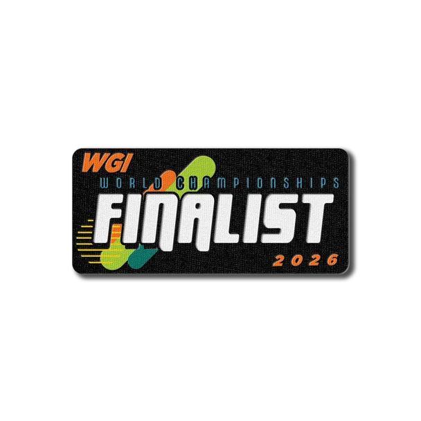 WGI 2026 World Championships Finalist Patch