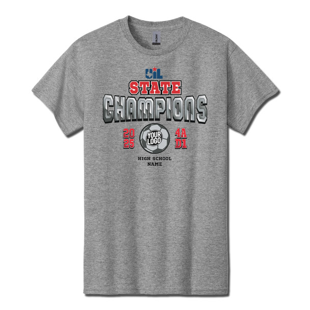 CHAMPION: 2026 UIL Soccer T-Shirt
