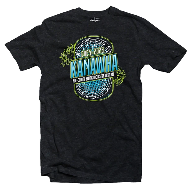 2026 Kanawha All-County String Orchestra Festival Event Shirt