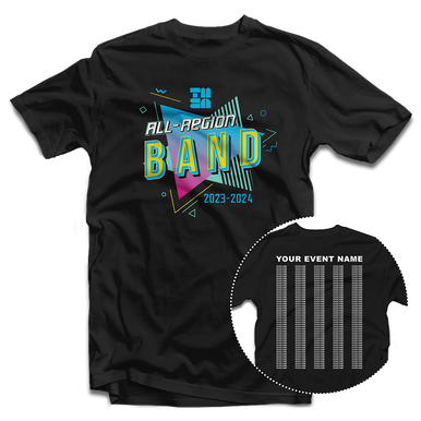 ミュージシャン CDL Pop-up 2024 Exclusive Tee 2023_TMEA_Band_BlkT_bubble__43