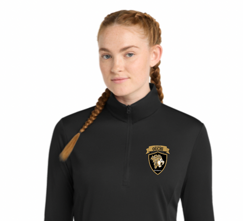 OUCHI WOMEN'S STAFF 1/4 ZIP
