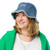 BE TRUE Distressed Denim Bucket Hat WBT1E