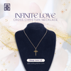 The Infinite Love Cross Necklace is a timeless symbol of God’s endless love. Elegant Christian jewelry for women who want to keep faith close to their heart. A beautiful gift for birthdays, anniversaries, or spiritual milestones.  Visit site and shop now: let your style reflect your faith!