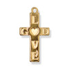 God is Love Christian Cross Necklace