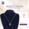 The Simple Cross Necklace is a timeless expression of faith. A minimalist Christian jewelry piece, perfect as a gift for women or men of faith. Visit site and shop now: let your style reflect your faith!