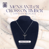 The Antler Cross Necklace blends rustic style with timeless faith. A bold Christian jewelry piece that symbolizes strength, sacrifice, and beauty. Perfect as a unique faith-based gift. Visit site and shop now: let your style reflect your faith!