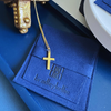 Gold Christian Cross Necklace