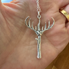 Cross Bow Christian Necklace