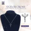 The Antler Cross Necklace blends rustic style with timeless faith. A bold Christian jewelry piece that symbolizes strength, sacrifice, and beauty. Perfect as a unique faith-based gift. Visit site and shop now: let your style reflect your faith!