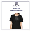 Bradley Kellie Woman's Chain Size Guide