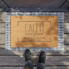 Faith Over Fear Christian Doormat