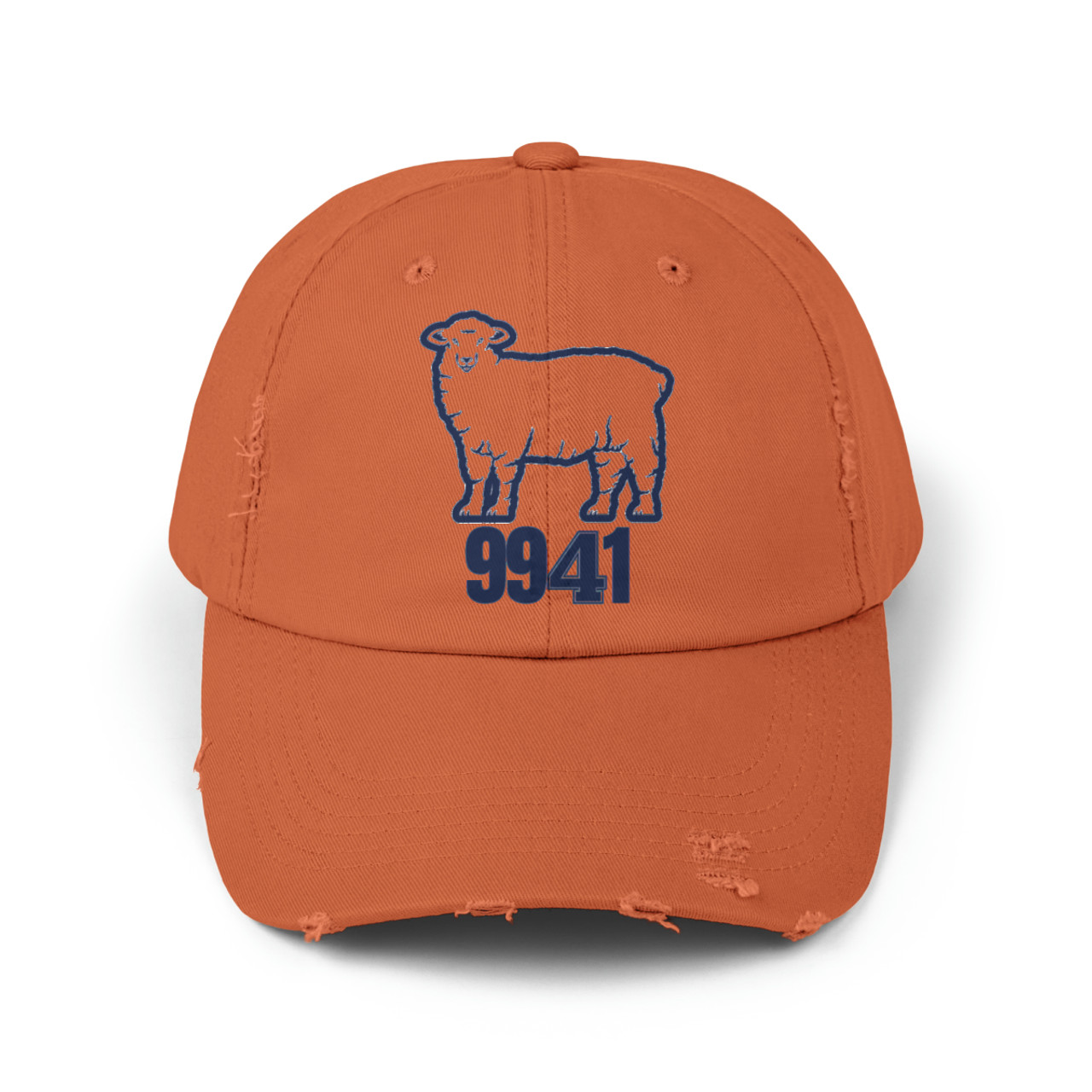 9941 Lost Sheep Distressed Cap/ Hat - Bradley Kellie