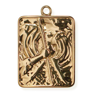 Red Sea Parting Pendant in Gold