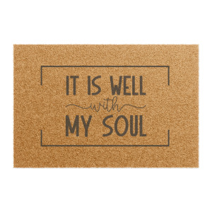 Rooted in Faith Christian Doormat - Bradley Kellie