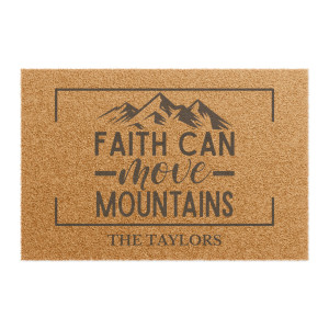 Rooted in Faith Christian Doormat - Bradley Kellie
