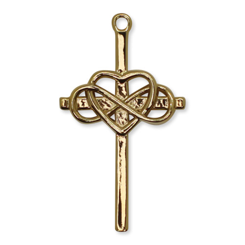 Dainty Cross Necklace Gold Filled Chain Crystal Covered Cross Pendant – The  Cord Gallery