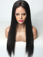 Straight Front Lace Wig 180 Density