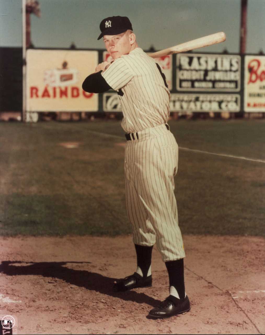 VTG 1950s Golden Anniversary Mickey Mantle Yankees Jersey