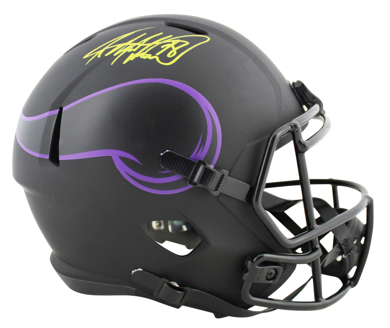 Adrian Peterson Autographed Oklahoma Mini Football Helmet