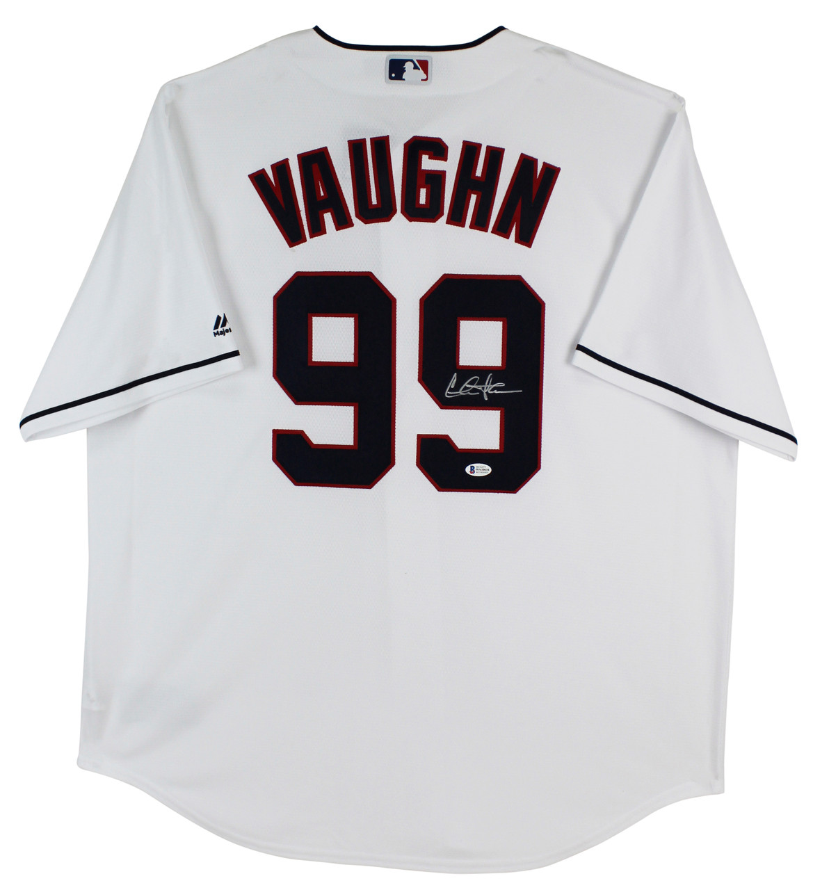 Cleveland Indians Majestic Official Cool Base Jersey - Gray