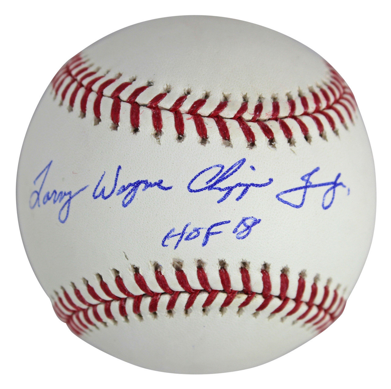 Chipper Jones Autographed Official MLB Hall of Fame Baseball. PSA Authentication