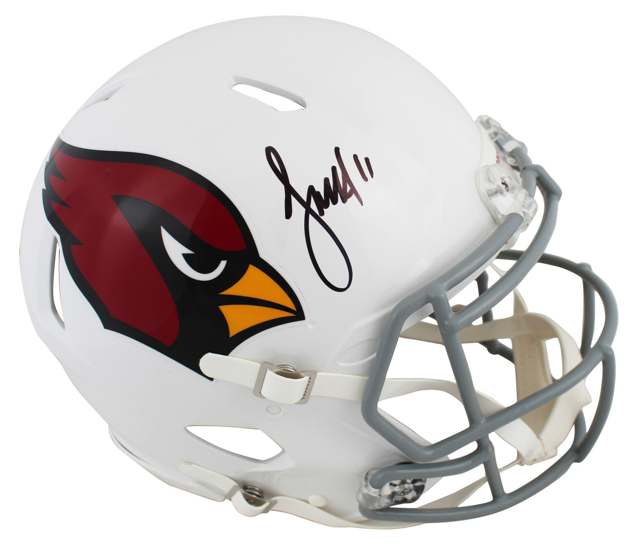 larry fitzgerald signed helmet