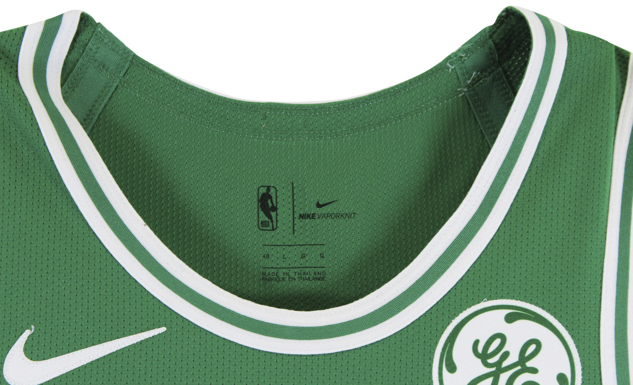 Boston Celtics Nike Connect Jayson Tatum Green Mens Nike Swingman Jersey  Size 52