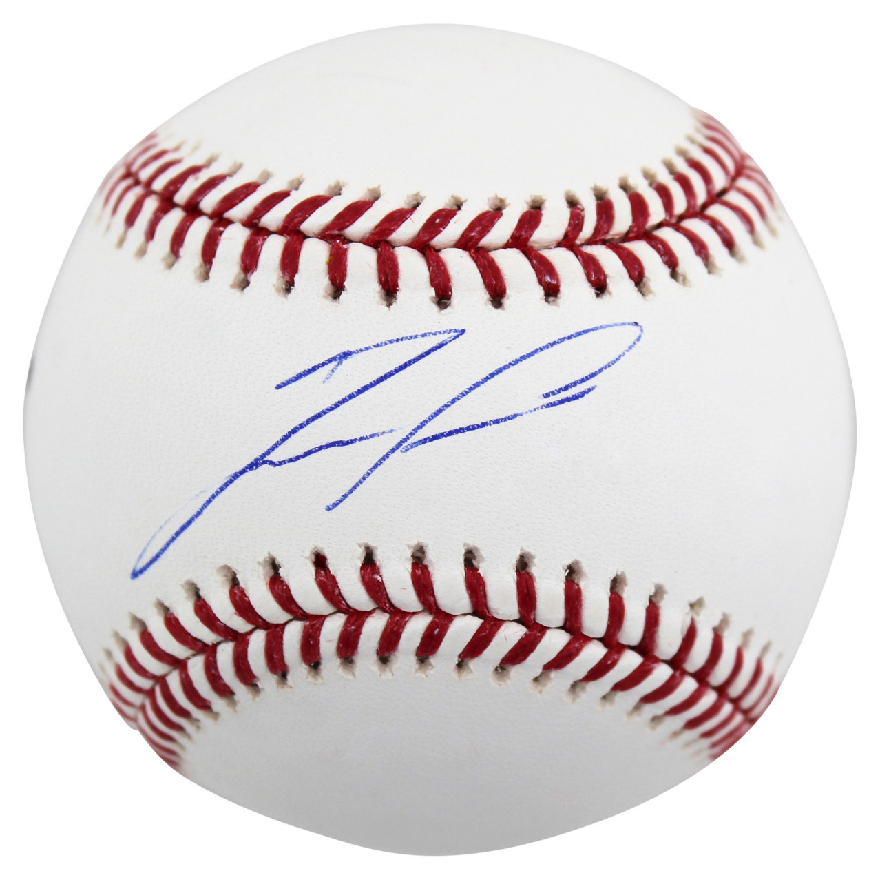 Ronald Acuna Signed OML Baseball (JSA COA)