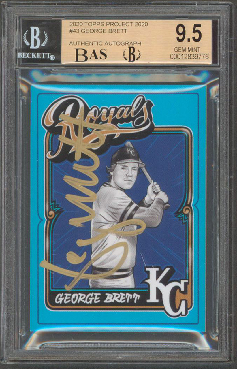 Topps Topps PROJECT 2020 Card 75 - 1975 George Brett by Grotesk