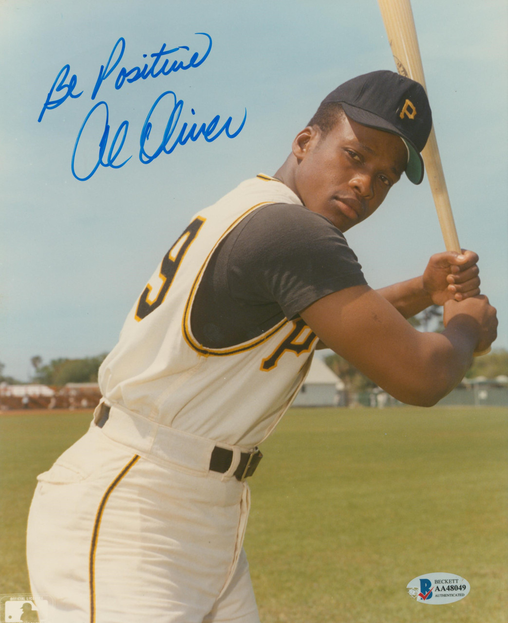 Pirates Manny Sanguillen Signed 8x10 Photo Autographed BAS